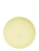 Aida Confetti Lemon Middags Tallerken M/Relief Porcelæn 1 Stk 27,5 Cm ...