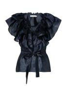 Ida Sjöstedt Eyra Top Marinblå