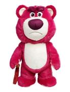 Simba Leksaker Disney Pixar Lotso With Walking Stick Plush Rosa