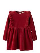 Lil'Atelier Nmfsaga Sag Ls Dress Lil Röd