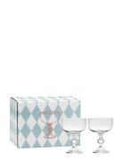 Anna + Nina Starry Eve Cocktail Glass Set Of 2 Nude