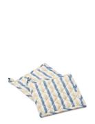 STUDIO FEDER Ada Pot Holder 2-Pack Blå