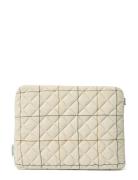 STUDIO FEDER Lara Laptop Case - Cot/Lin Kräm