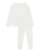 CeLaVi Pyjama Set Ls Vit