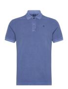 G-Star Dunda Slim Polo S\S Blå