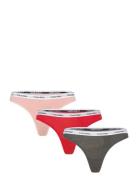 Calvin Klein Thong 3Pk Multi/patterned