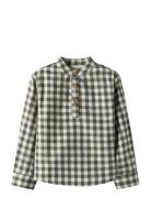 Lil'Atelier Nmmrio Ls Loose Shirt Lil Khaki Green