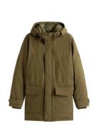 Tommy Hilfiger Rockie Down Parka Khaki Green