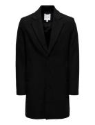 ONLY & SONS Onsmatthew Wool Coat Otw Noos Svart