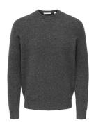ONLY & SONS Onsray Reg Ls Crew Knit Frml Grå