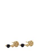 Pernille Corydon Black Nature Earsticks Guld