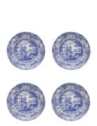 Spode Blue Italian Lunch Plate 4-Pack Blå