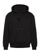Calvin Klein Jeans 350Gsm Fleece Gift Giving Hoodie Svart