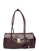 Mango City Shoulder Bag With Flap Burgundy