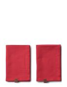Humdakin Organic Tea Towel - 2 Pack Röd