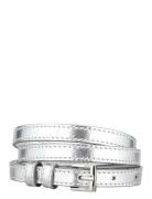 Becksöndergaard Glaze Aria Leather Belt Silver