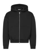 Weekday Simon Scuba Zip Hoodie Svart