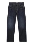 Replay Anbass Trousers Slim Hyperflex Dust Blå