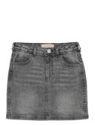 Creamie Skirt Denim Grå