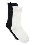 Creamie Socks 2-Pack Svart