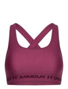 Under Armour Crossback Mid Bra Rosa