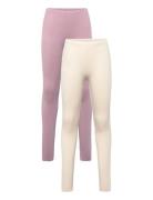 Minymo Sweat Leggings W.aop Multi/patterned