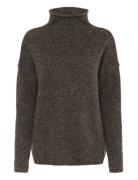 Soaked In Luxury Slmiya Slim Sleeve Pullover Grå