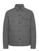 J. Lindeberg Nelson Padded Quilt Overshirt Grå