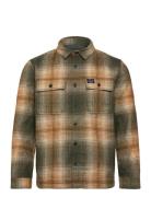 Superdry Wool Miller Overshirt Grön