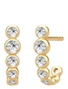 Julie Sandlau Grace Curve Earstud Guld