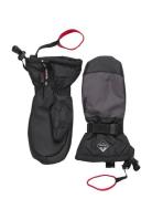 Hestra Gauntlet Cz Jr. - Mitt Fuchsia/Ivory Svart