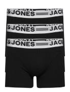 Jack & J S Sense Trunks 3-Pack Noos Svart