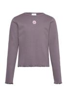 The New Tnperrin Short L_S Rib Tee Lila