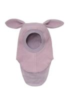 Huttelihut Balaclava Ears Wool Lila