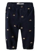 Name It Nbmben Baggy R Cord Emb Pant 2226-Yt R Marinblå