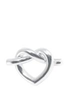 Jane Koenig Big Tied Heart Stud Silver