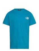 The North Face Teen Box Nse Regular Ss Tee Blå