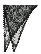 Vila Vialiva Lace Scarf Svart