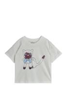 Mini Rodini Siamese Sp Ss Tee Multi/patterned