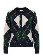 Newhouse Khatie Argyle Cardigan Multi/patterned