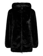 ONLY Carmakoma Carcandy Rev. Parka Coat Otw Svart