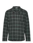 Björn Borg Core Flannel Pyjama Shirt Svart