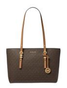 Michael Kors Md Ew Tz Tote Brun
