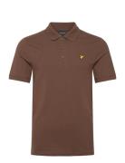 Lyle & Scott Plain Polo Shirt Brun