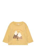 Mango Printed Long Sleeve T-Shirt Gul