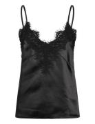 Coster Copenhagen Top With Lace Detail Svart