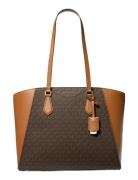 Michael Kors Lg Mf Tz Tote Brun
