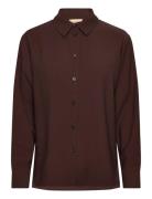 A Part Of The Art Daily Shirt Chocolate Taupe Brun