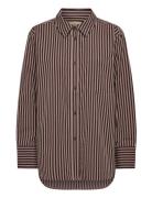 A Part Of The Art Bold Shirt Pink Stripe Brun