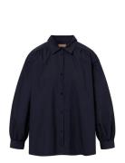 Rue De Tokyo Sloan Organic Garment Dyed Poplin Marinblå